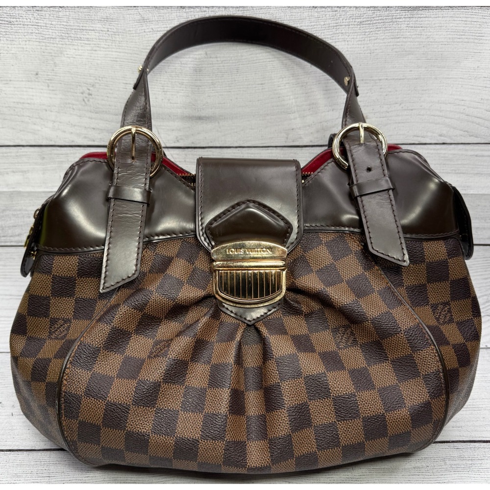 Authentic Louis Vuitton Damier Sistina MM bag